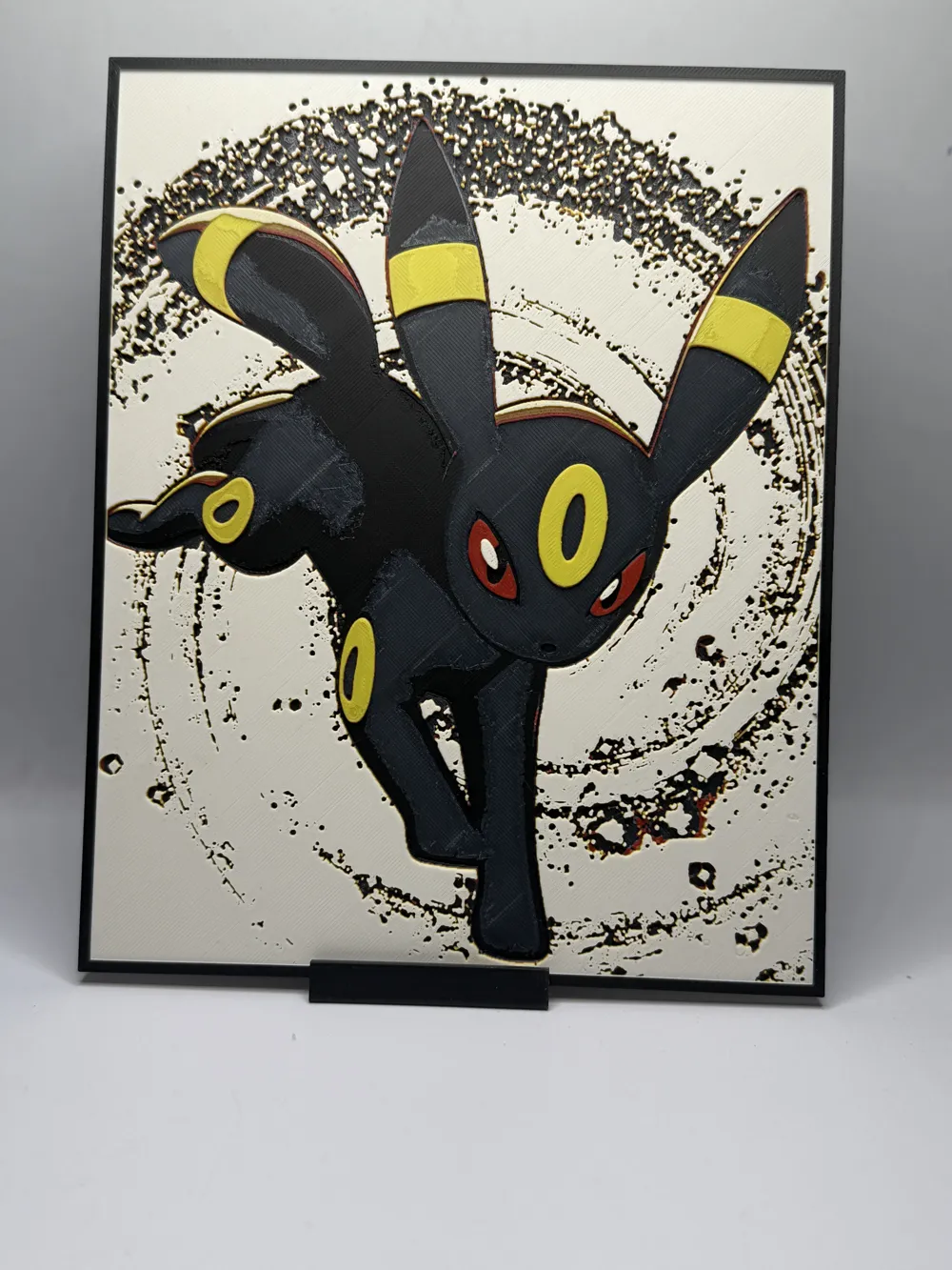 Pokemon Hueforge - Umbreon - Free 3D Print Model - MakerWorld