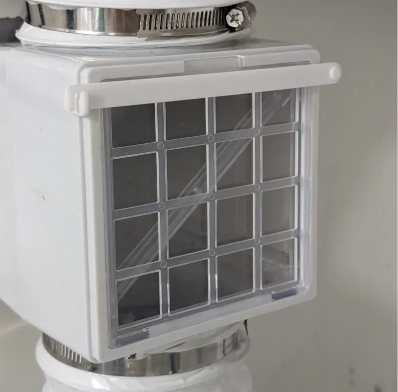 Latch for Noorny/Viwinvela dryer lint duct trap