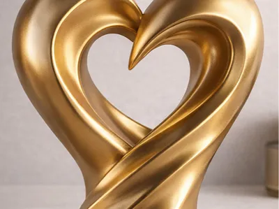 original heart statue