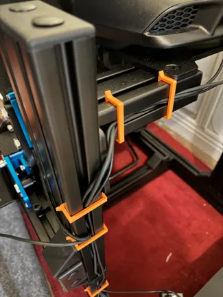 Sim Racing Rig 20-20 or 40-20 cable clips