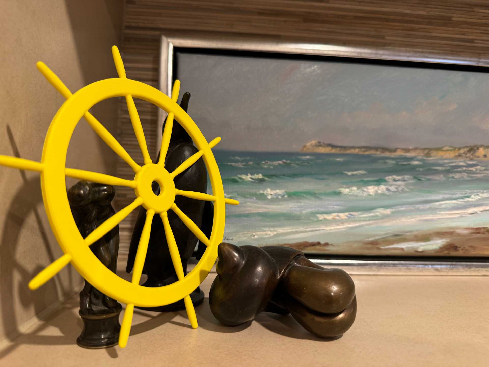 3D-gedrucktes Segelschiffsrad