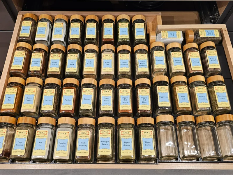 Spice Drawer Grid