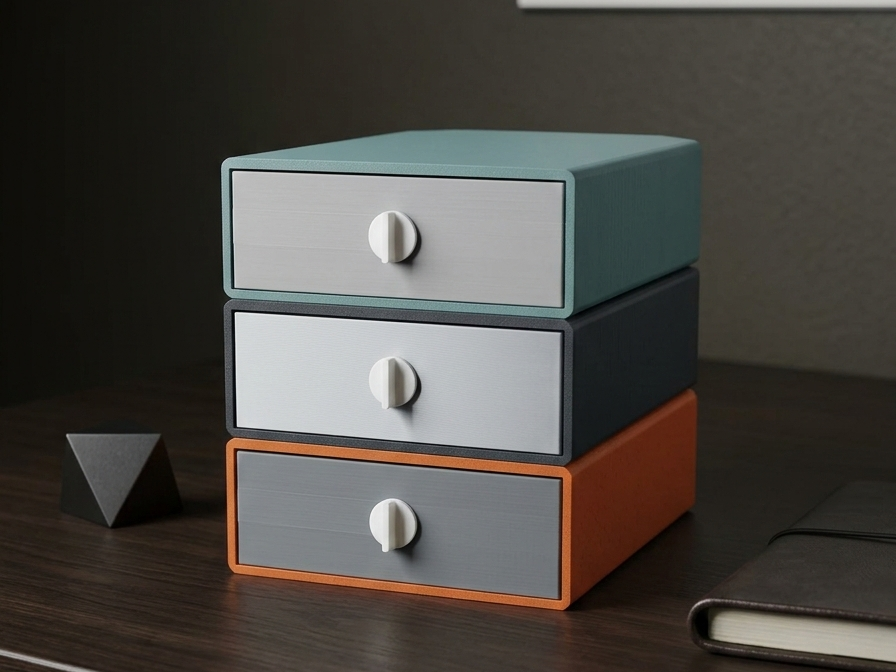 Twist-Lock Stackable Drawer
