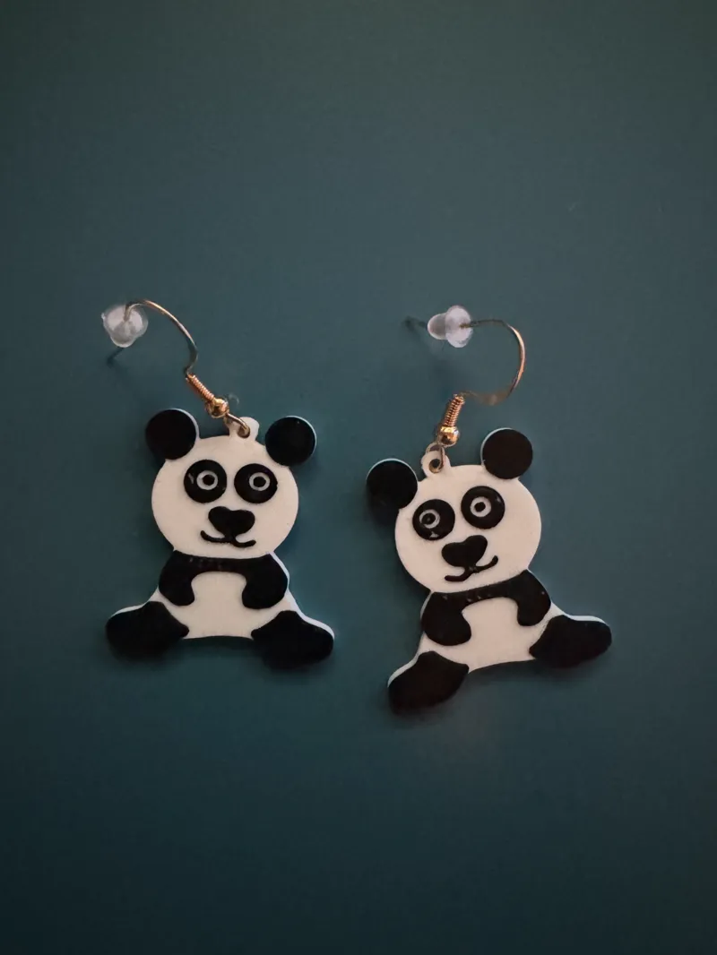 Panda Earrings (No AMS needed)