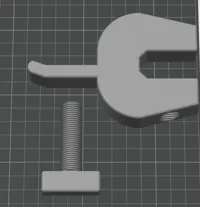 Headphone desk clamp