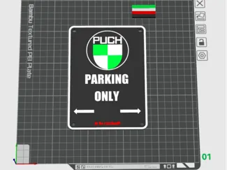 PUCH P-Skylt