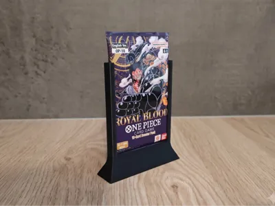 Vertical Stand for Trading Card Game Sleeves (TCG)