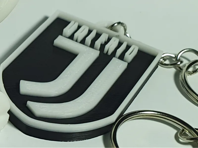 portachiavi juve con nome