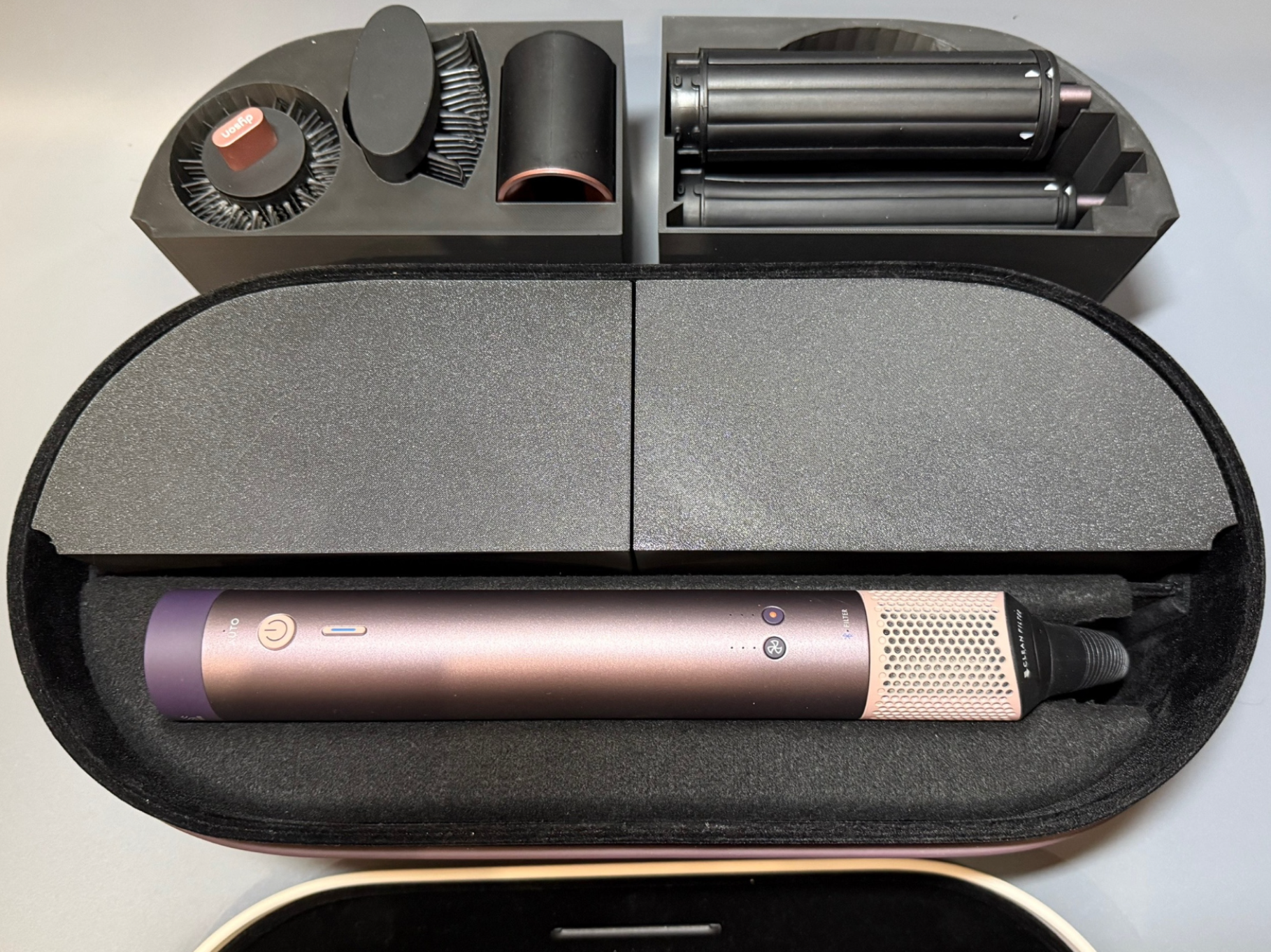 Dyson Airwrap Case Insert - Customizable DIY 3D model