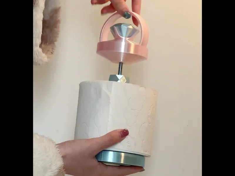 克拉棒纸巾架CaratBong Paper Towel Holder