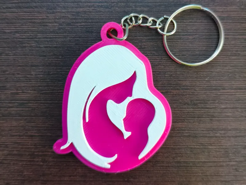 Mother's Day keychain