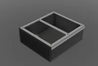 L - W190 x D240 x H80mm