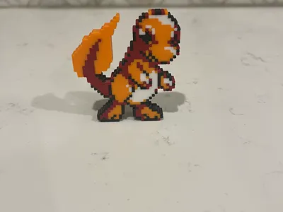 Charmander - Pokemon Red/Blue  8-bit design
