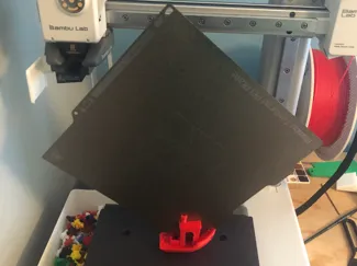 Benchy themed build plate stand