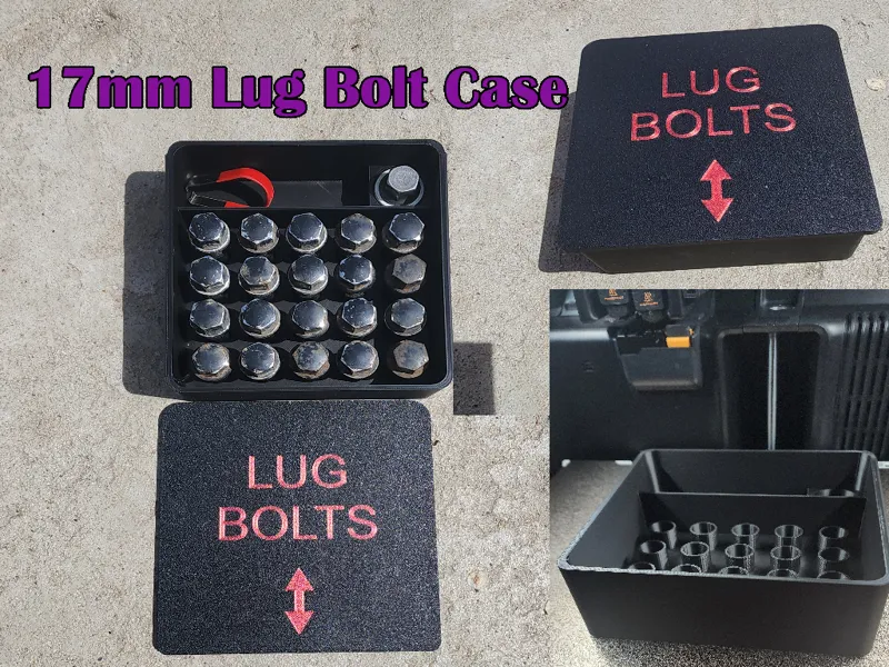 17mm Lug Bolt Case