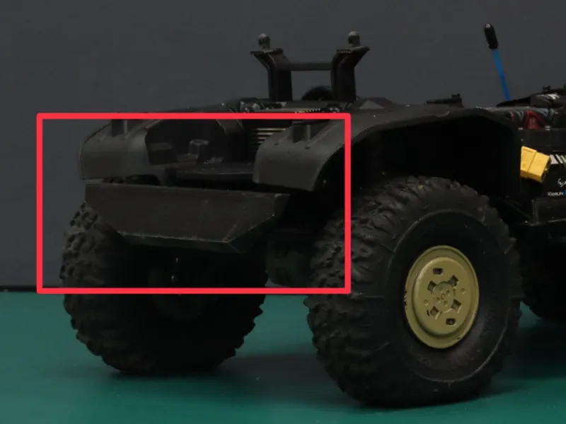 DITV-01 body parts(Trx4/Trx6系列通用前保险杠总成)
