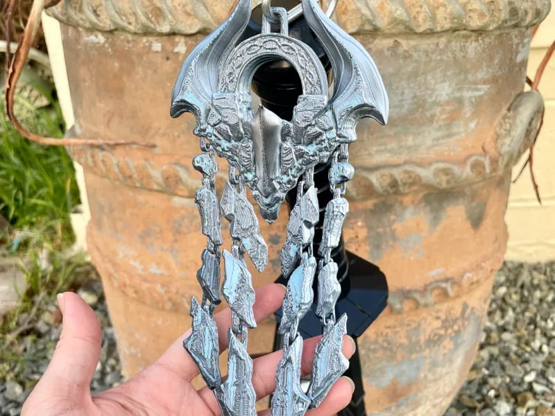 Monster Hunter pendant. Arkveld: Mark of Resolve.