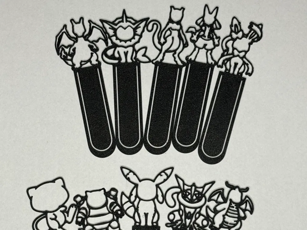 Accesorio de lectura: Pokémon Paper Clips Set 2 — 10 More Bookmark Clips. Referencia del modelo original.