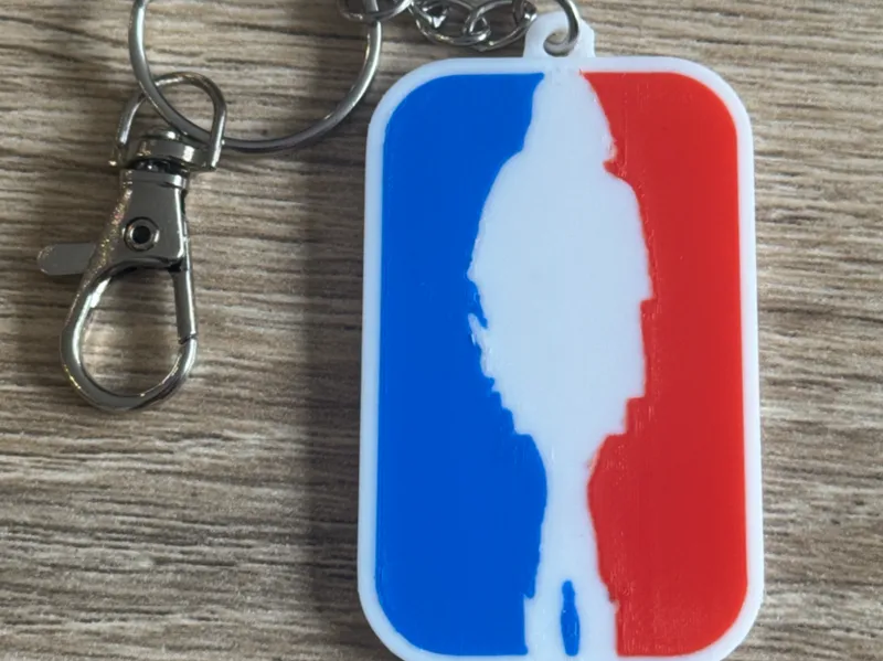 Billie Eilish NBA Keychain