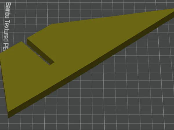 Support pour plaque plexiglas