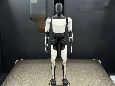 Musk's Tesla humanoid robot Optimus v2 second version