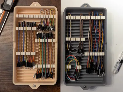 Jumper Wire Organizer | Modular | Customizable