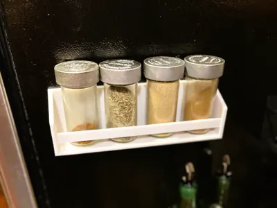spice rack for fridge (magnetic)