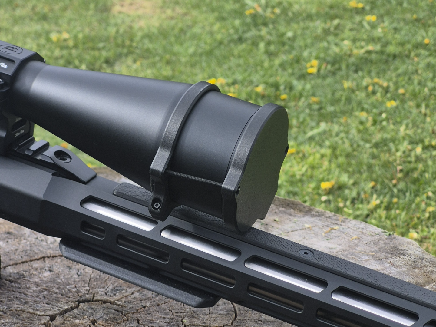 Bushnell Match Pro 5-30x56 Front Scope Cap
