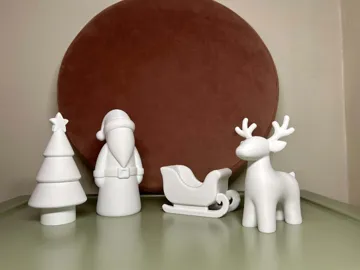 Modelo para impresión 3D: Minimalistic Christmas Set — vista de referencia 2