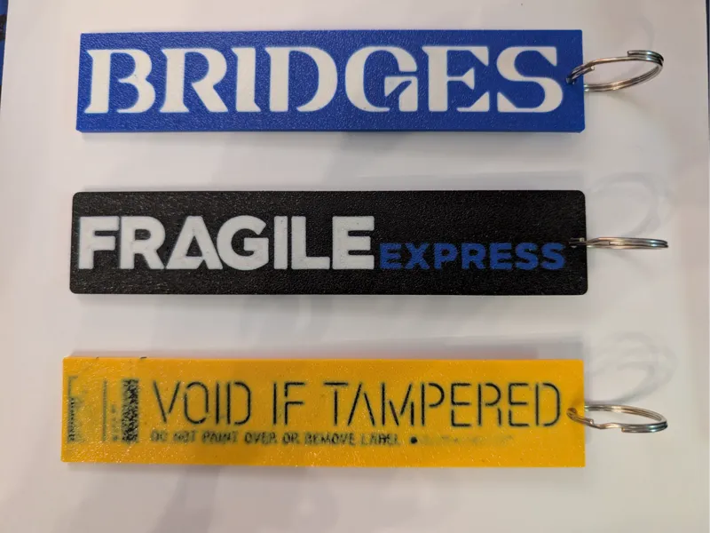 Death Stranding Luggage Tags