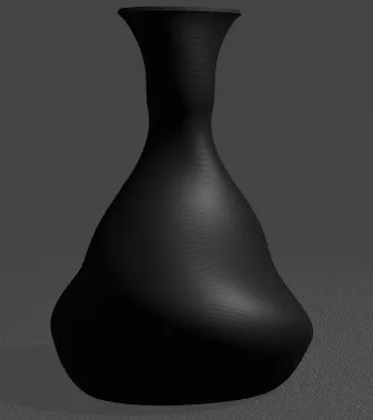 wobble fancy vase