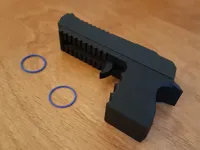 Réplique jouet Desert Eagle à élastique — photo 1
