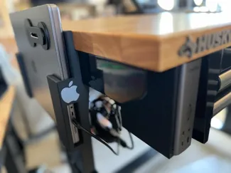 MacBook Pro Desk Side-Mount for Husky Workbench