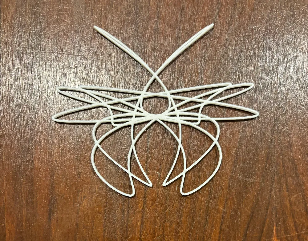 Parametric equation moth by stevo99 makerworld