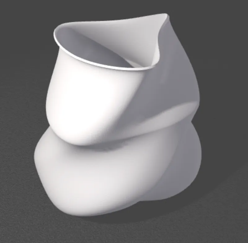 Wave Vase Pot