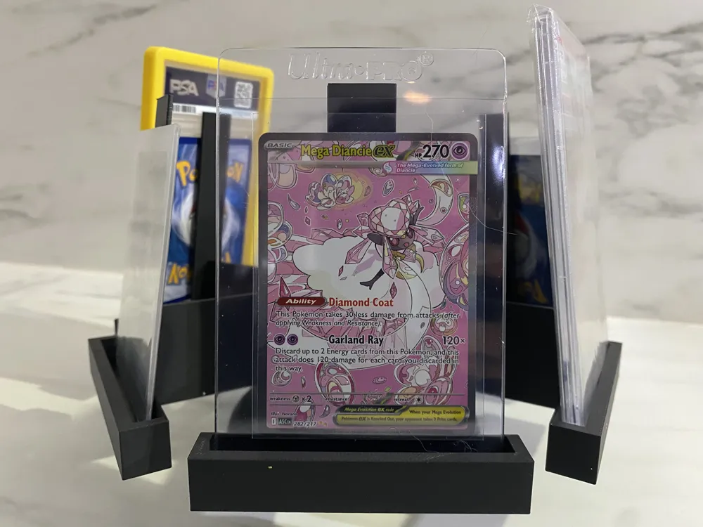 Rotating Card Carousel Display 2 floor easy set up - Free 3D Print ...