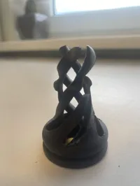 Print outside piece only 0.16mm layer, 2 walls, 15% infill