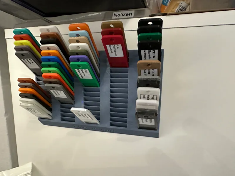 Filament Sample Wall Hanger
