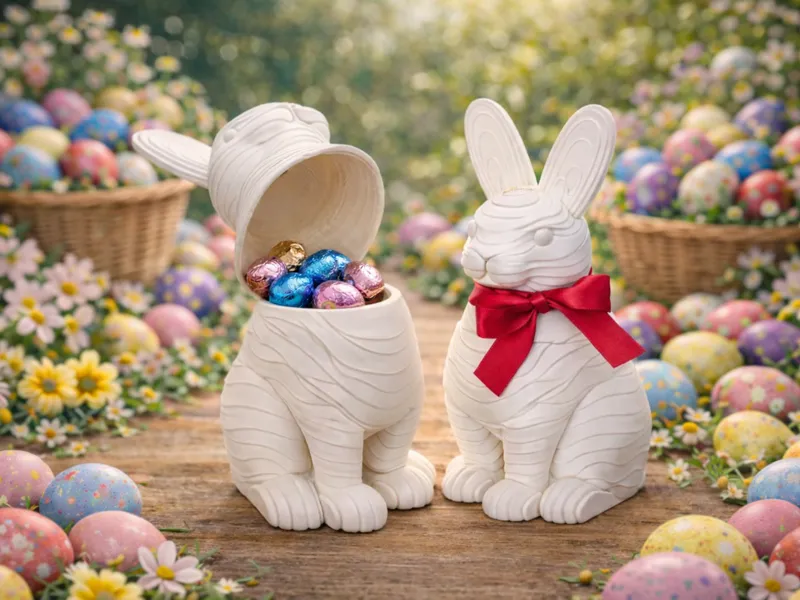 Lapin de Pâques Boîte Surprise Chocolats