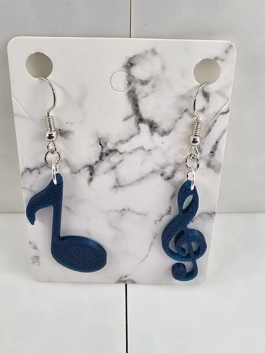 Music Note Earrings view 2