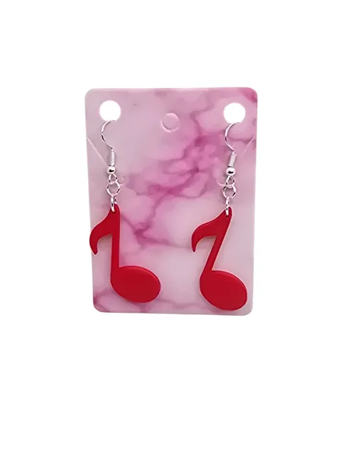 Music Note Earrings view 3