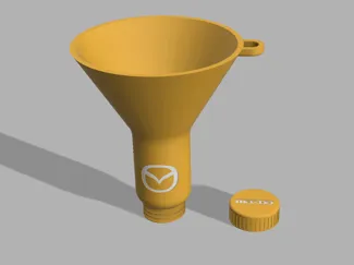 Mazda (+ Ford, Kia, Hyundai) Screw on Oil Funnel