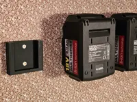 Support mural pour batteries Meec Tools — photo 1