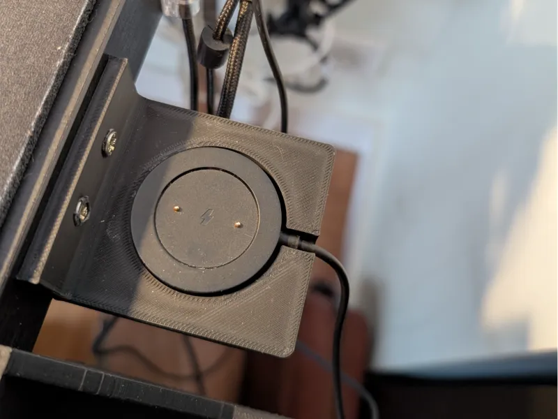 Mi watch charger shelf