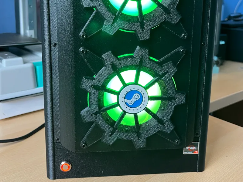 SFF Mini-ITX PC Case 240mm AIO & Flex-ATX