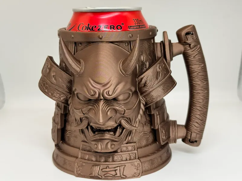 Samurai Oni Mug - Can Holder (27 caracteres)