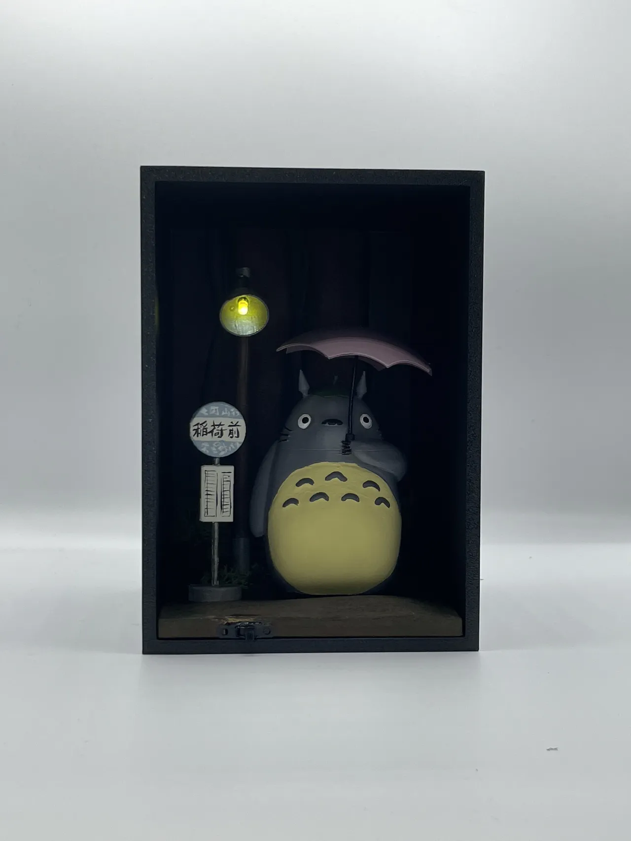 Totoro Bus stop Book Nook view 4