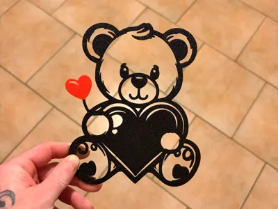 Valentine's Heart Bear