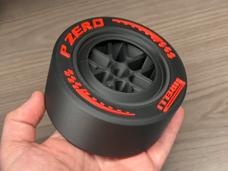 F1 Slick 100mm 2026 Tire no AMS