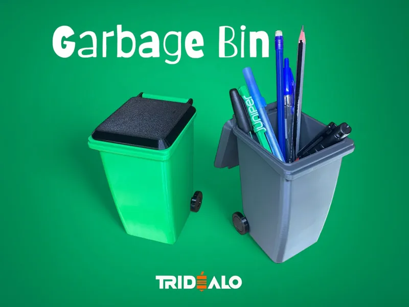 Desktop Garbage Bin